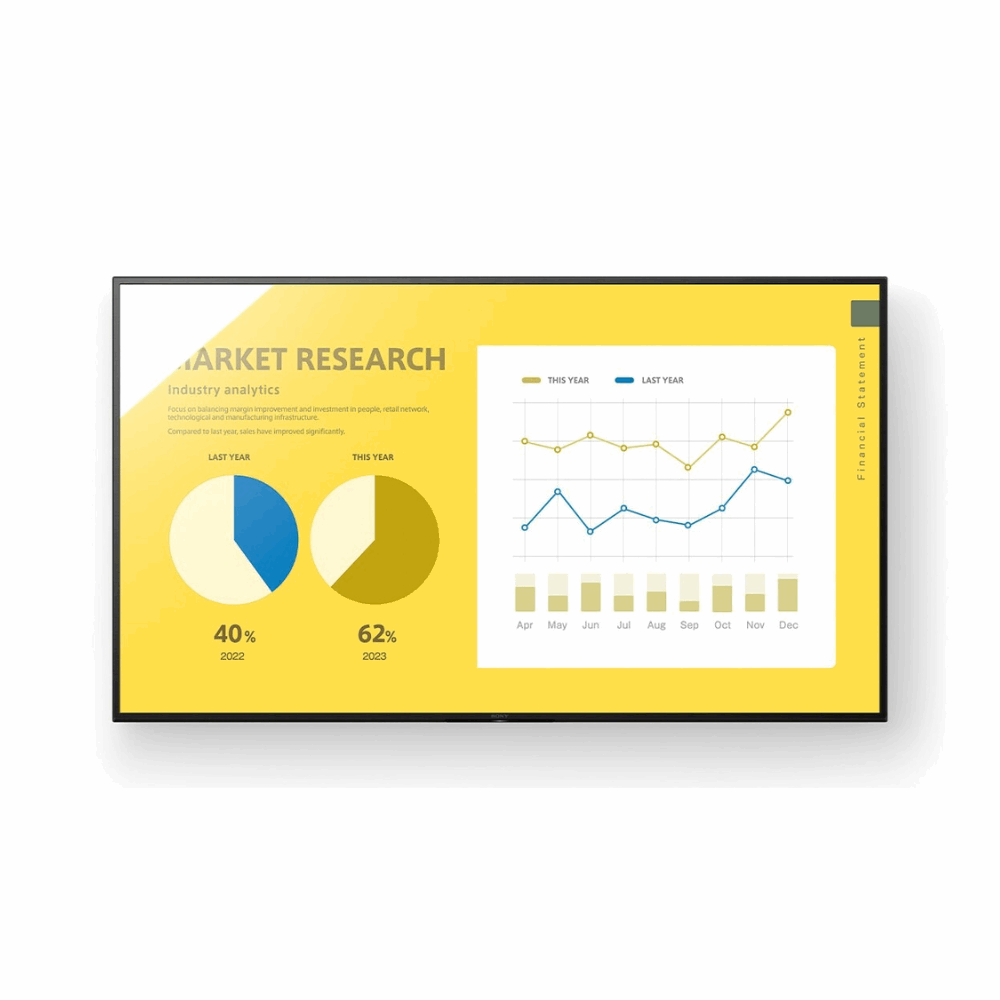 Sony FW-55EZ20L 55" 4K HDR Professional Display – Supreme Computers Chennai